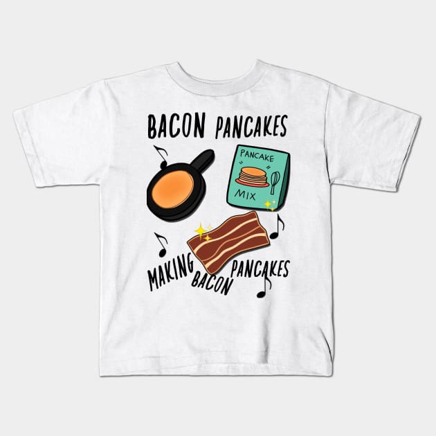Bacon pancakes t shirt online